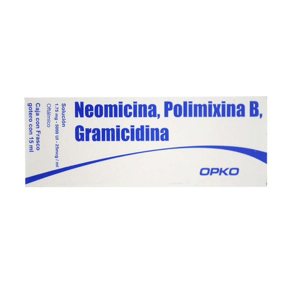 Neomicina Polimixina B Gramicidina Exakta Solucion Oftalmica Ml Farmagaral